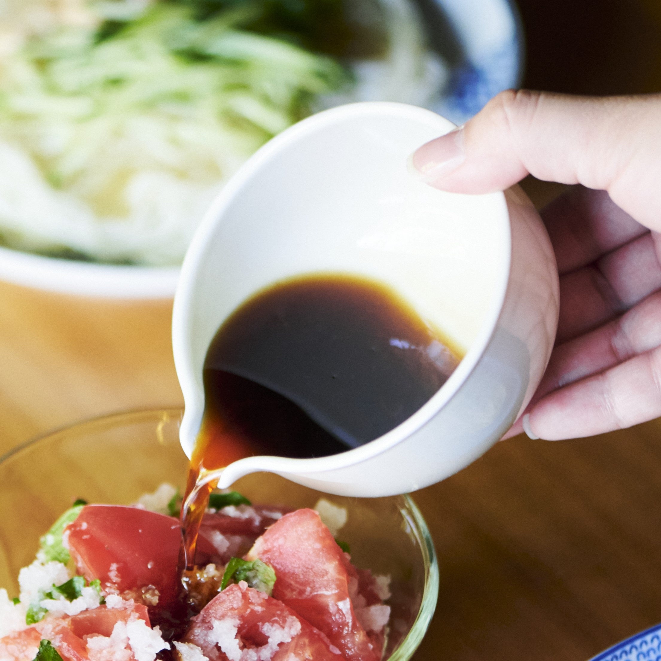 7日間分の“味変そうめん”が楽しめる！つけだれやジュレなど7種の