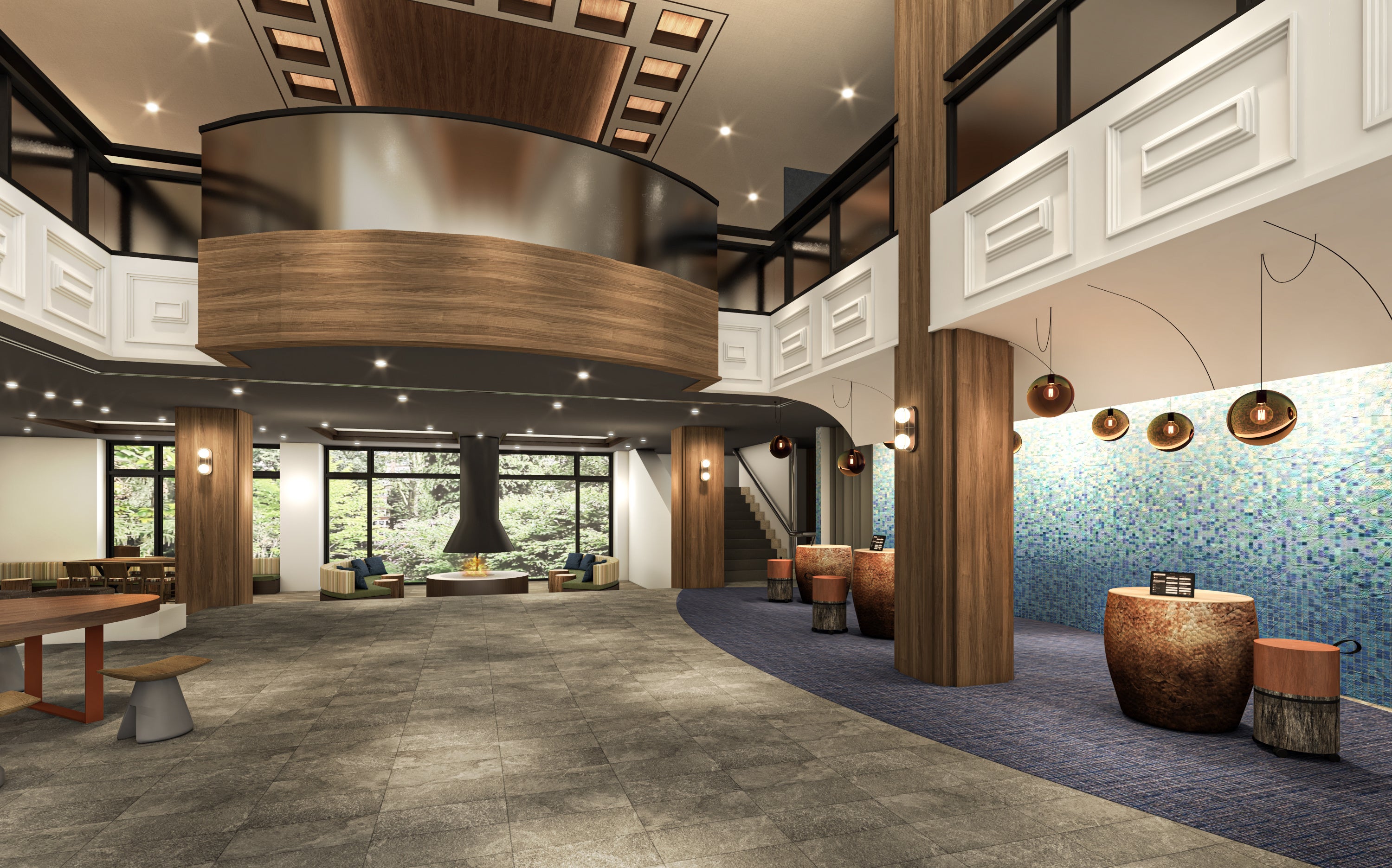 EN RESORT Re’Cove Hakoneロビー イメージ）