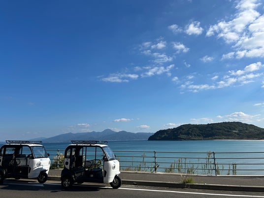 【佐賀県唐津市】九州のアクティビティ!ルートグランブルーを体験できる!電動トゥクトゥクレンタカー「Kari Tuku」 【佐賀県唐津市】九州のアクティビティ!ルートグランブルーを体験できる!電動トゥクトゥクレンタカー「Kari Tuku」