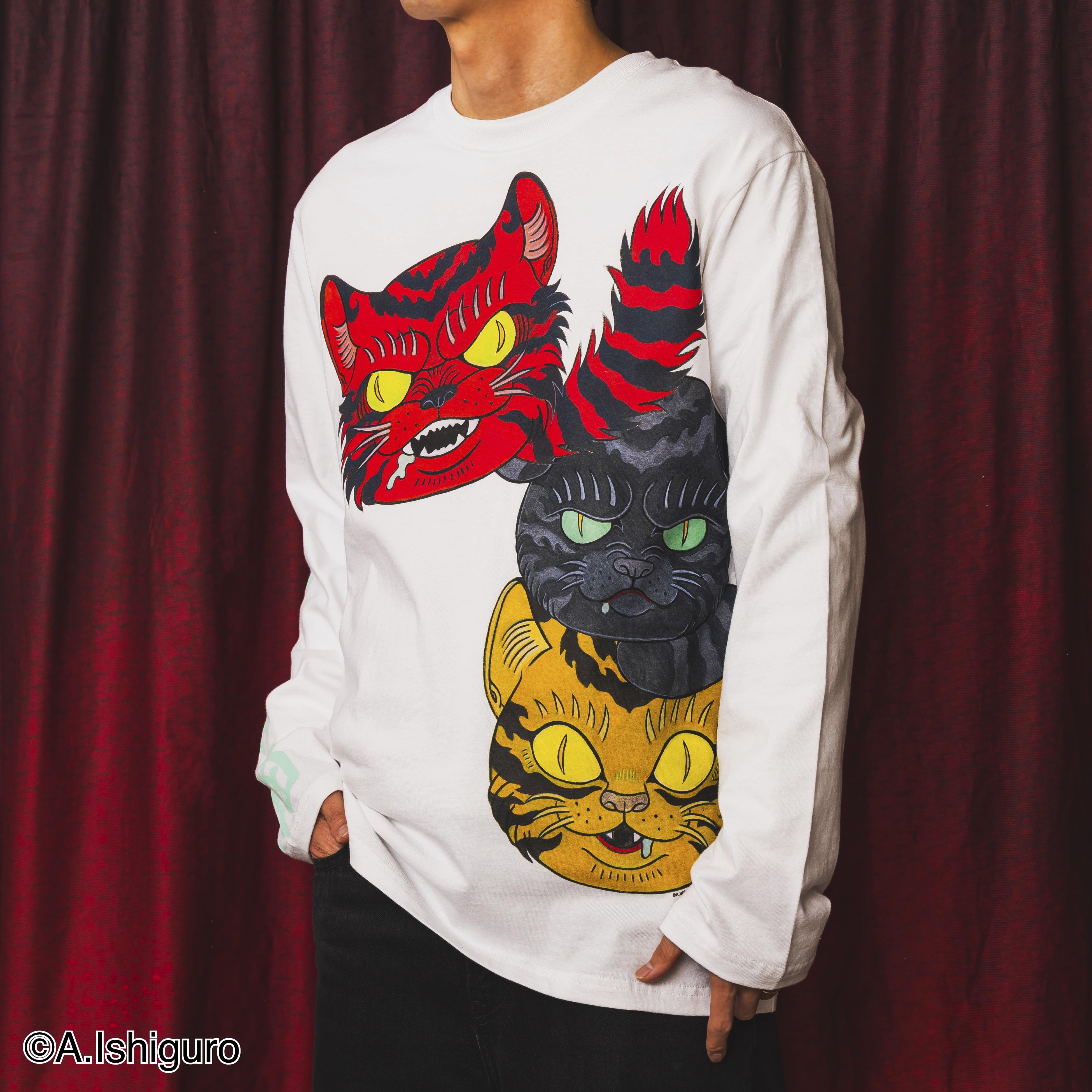 化け猫たちの怪しい魅力がひしめくグッズが登場！石黒亜矢子「ばけねこ