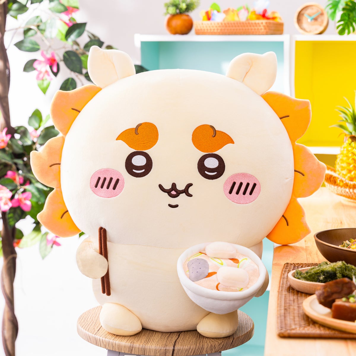 『ちいかわ』シーサーだらけのオンラインくじが登場!超BIGぬいぐるみなどハズレなし全12種、10月28日(水)11時より販売開始