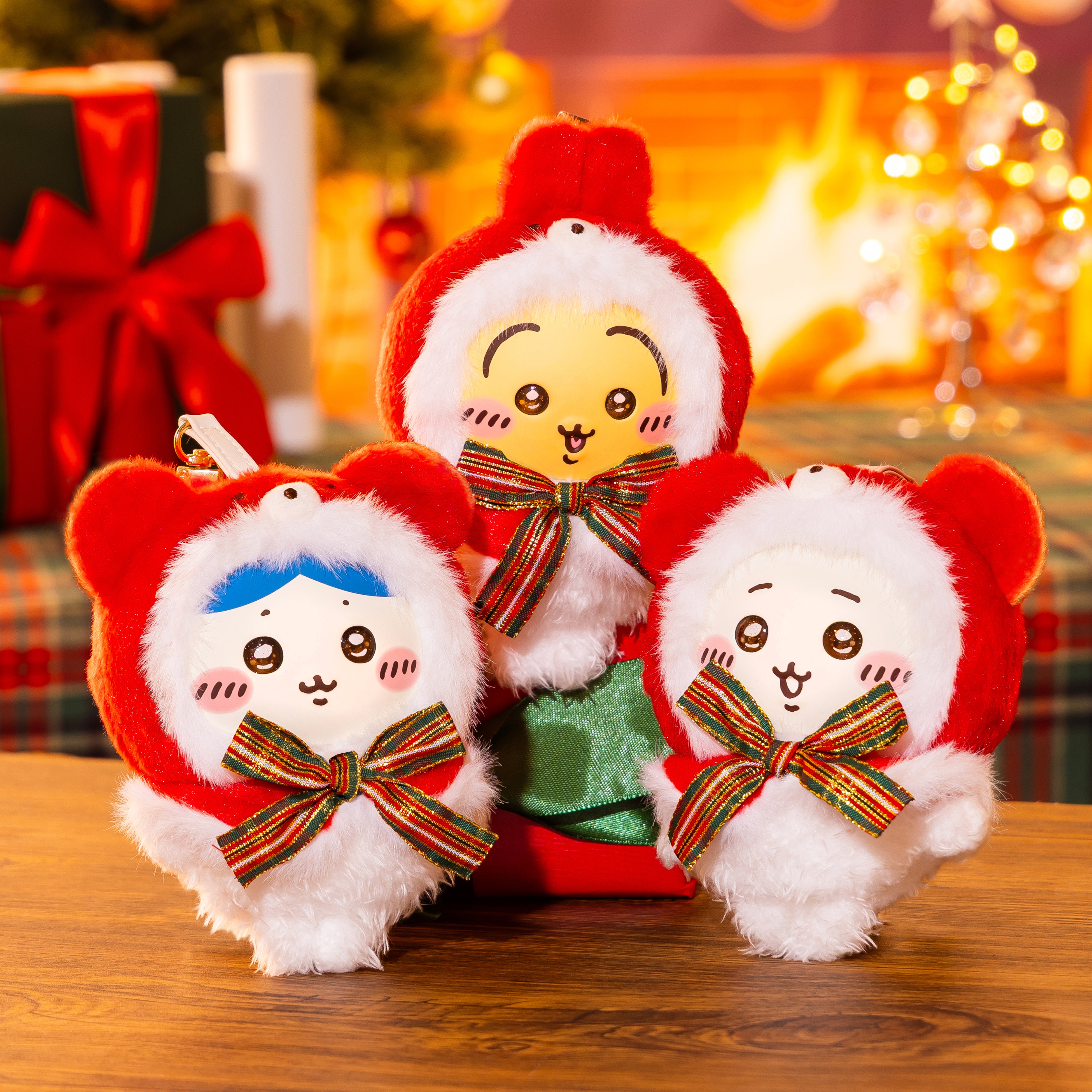 テディベア姿のちいかわたちがクリスマス仕様におめかし！「ちいかわ Kiramekko Teddy Bear Christmas」11月6日（金）から販売開始