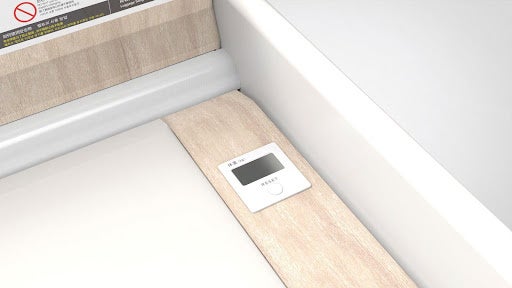 体重測定機能つき