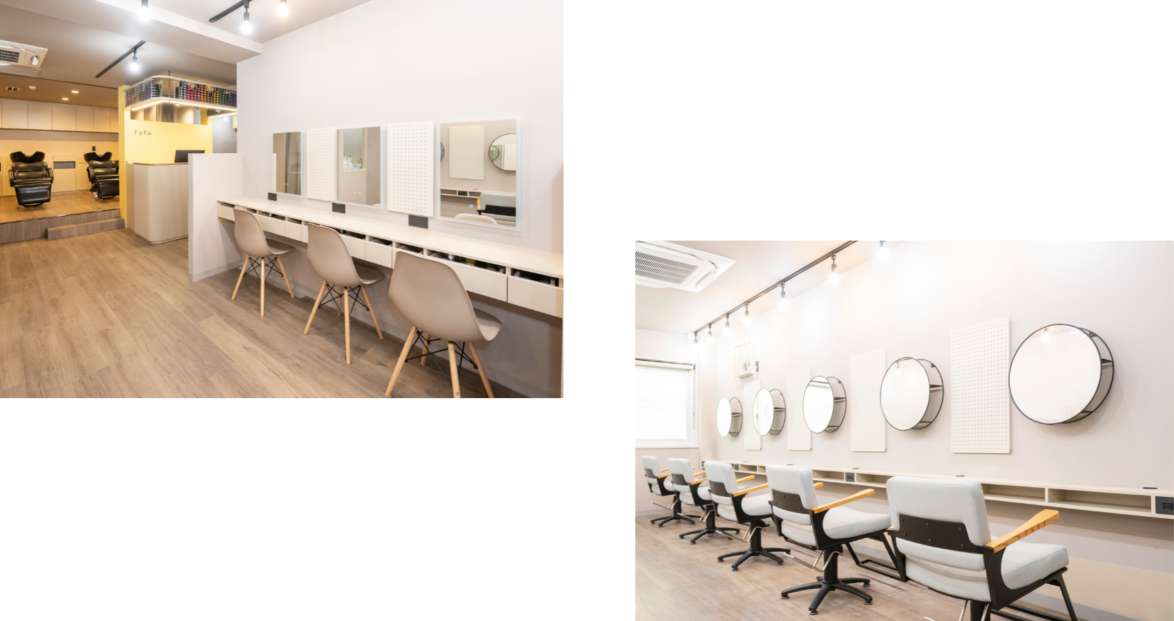 ヘアカラー専門店fufu 東陽町店 内観