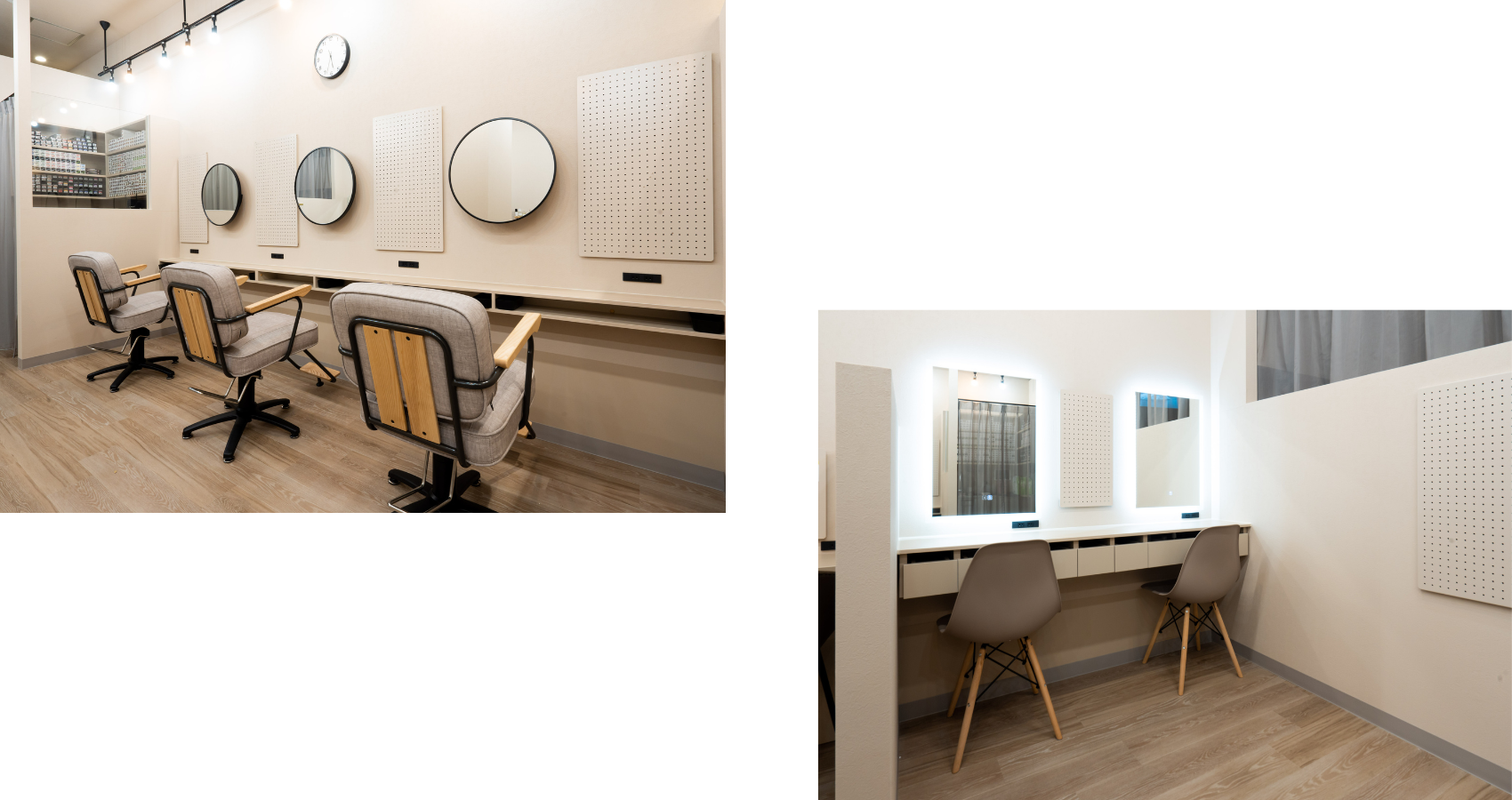 ヘアカラー専門店fufu イオン八事店 内観