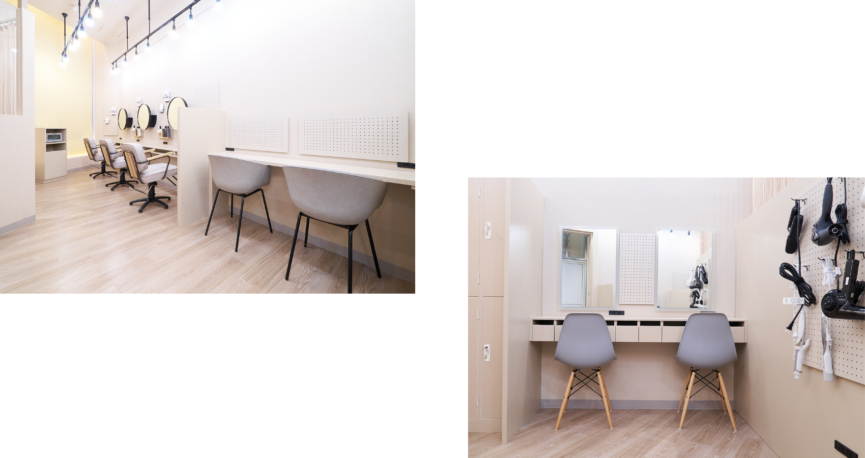 ヘアカラー専門店fufu ノースポートモール店 内観