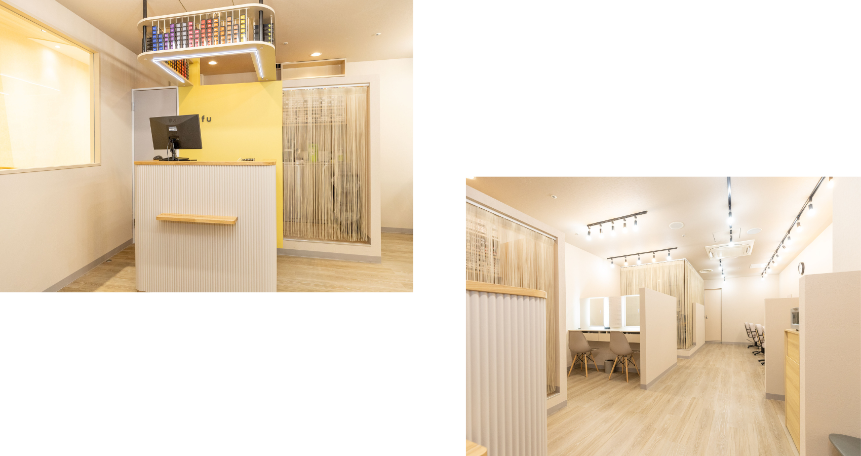 ヘアカラー専門店fufu 流山おおたかの森S・C店 内観