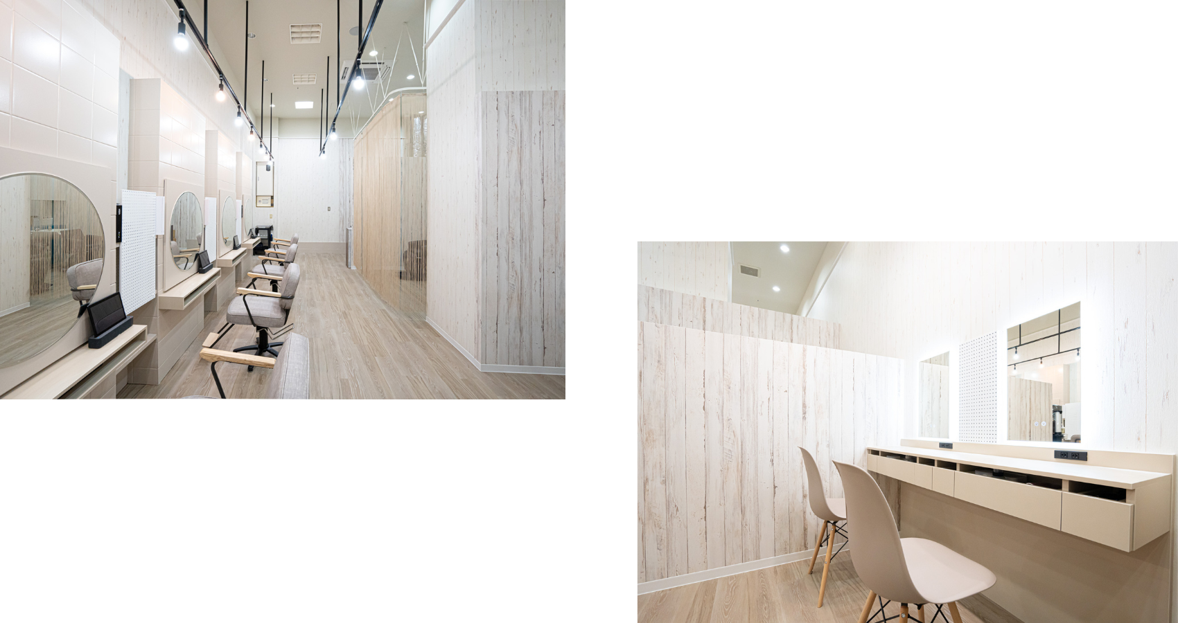 ヘアカラー専門店fufu イオンモール浦和美園店 内観