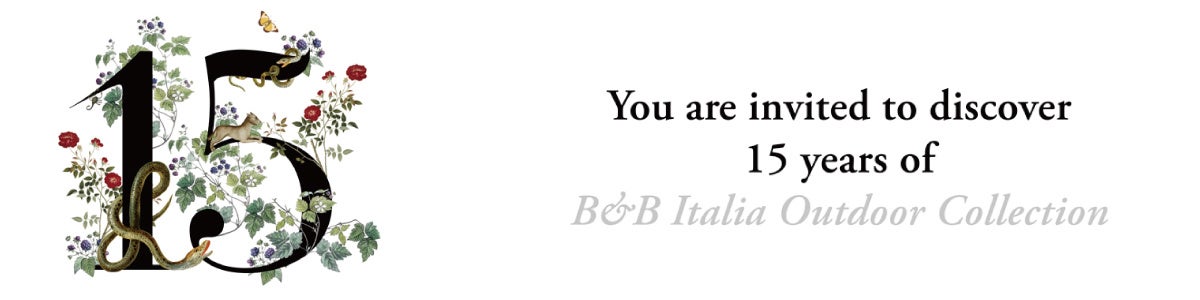 B&B Italia Outdoor Collection 15th Anniversary