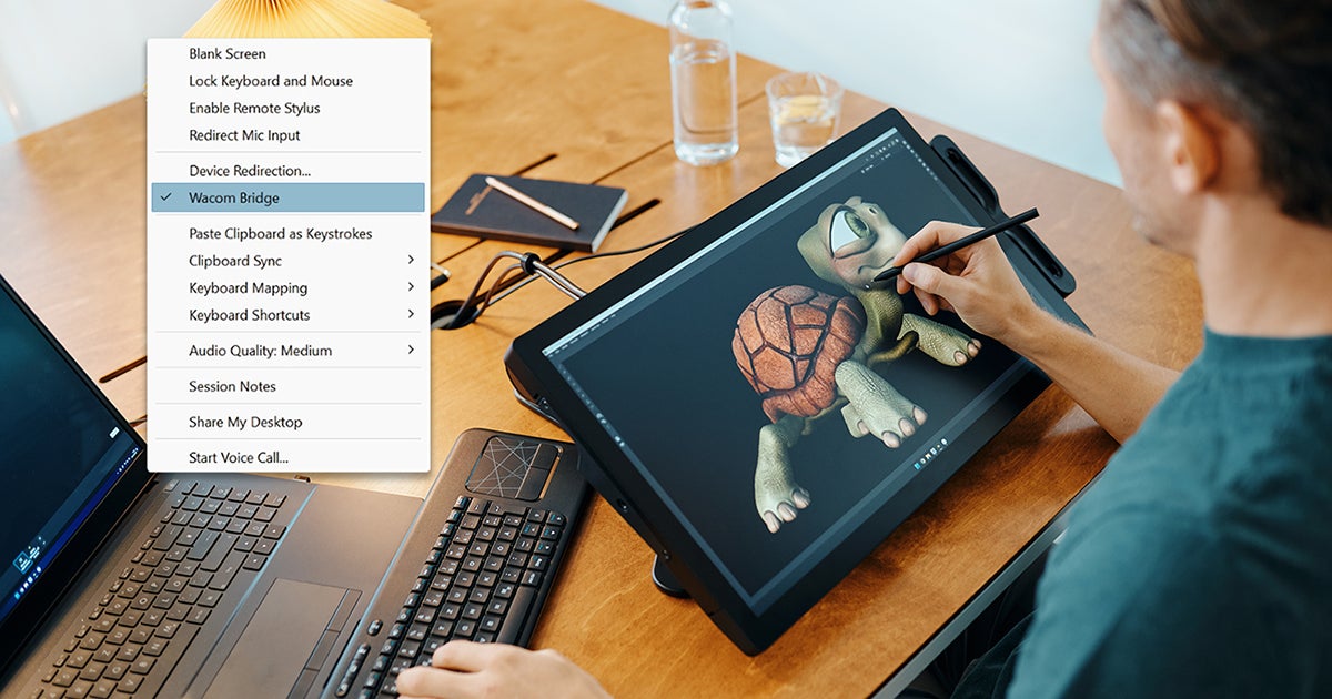 リモートデスクトップ時のペン入力を最適化!Wacom BridgeがNICE DCVで利用可能に