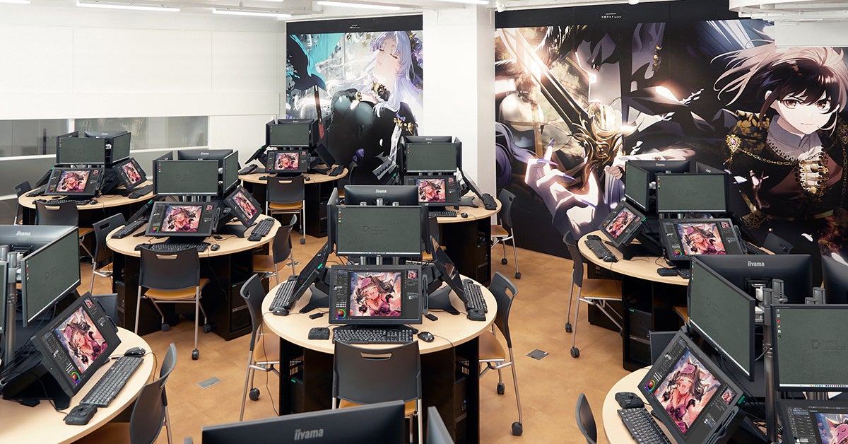 「Wacom® Cintiq® Pro 22」40台が専門学校日本デザイナー学院に導入