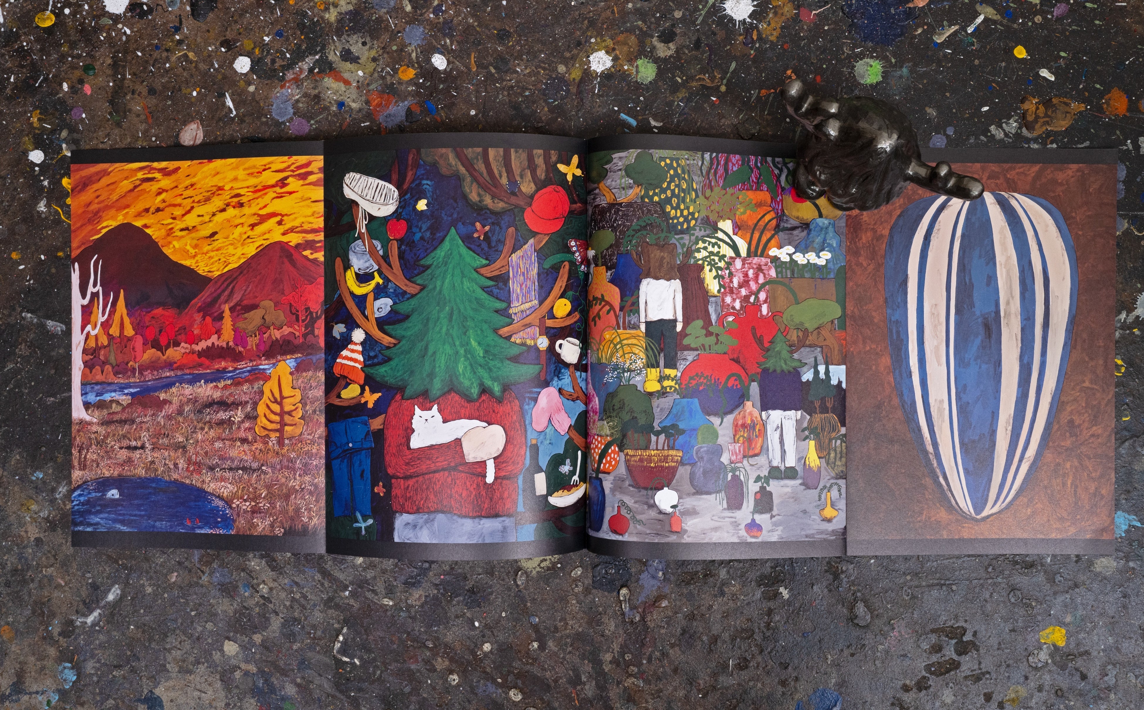 平子雄一 シルクスクリーンEd110 サイン入り Tree House Memories Of Garden - Tree House IMemories Of Garden - Tree House I