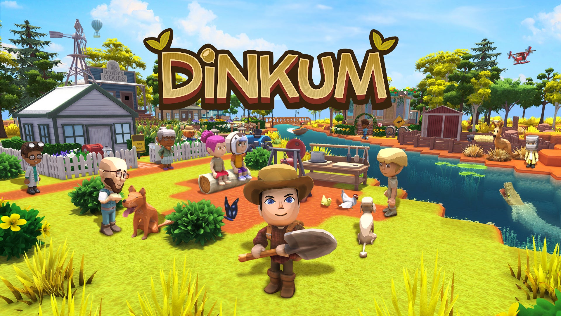 Switch版『Dinkum』本日発売！初回特典満載、最大4人協力プレイ