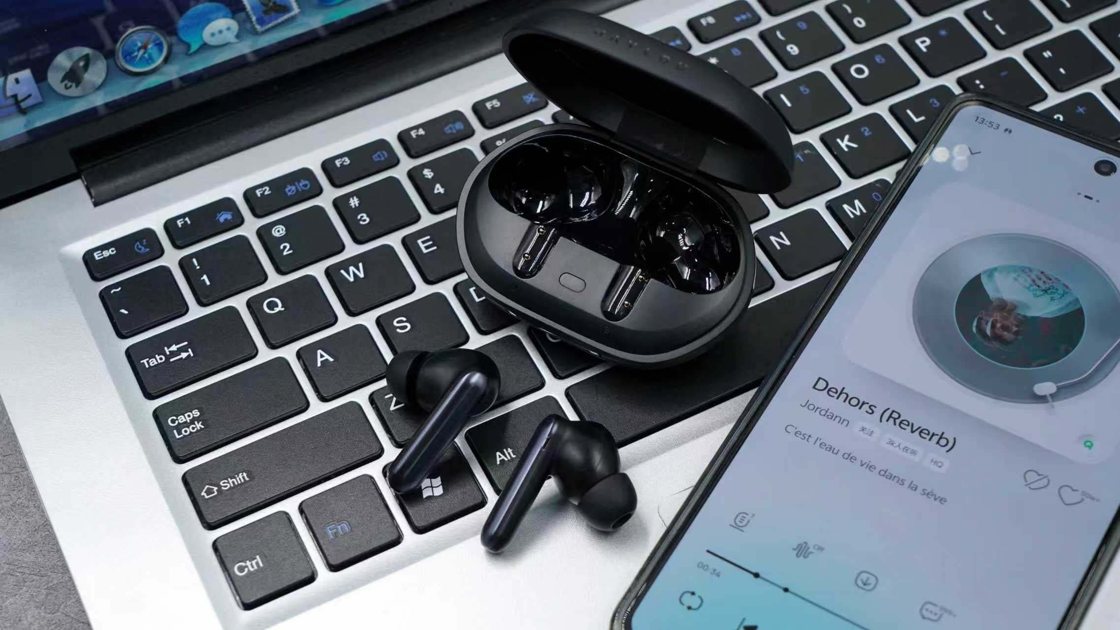 イヤホン Mahalo Nui 静寂との融合を実現するHAYLOU Mori Proワイヤレスイヤホン