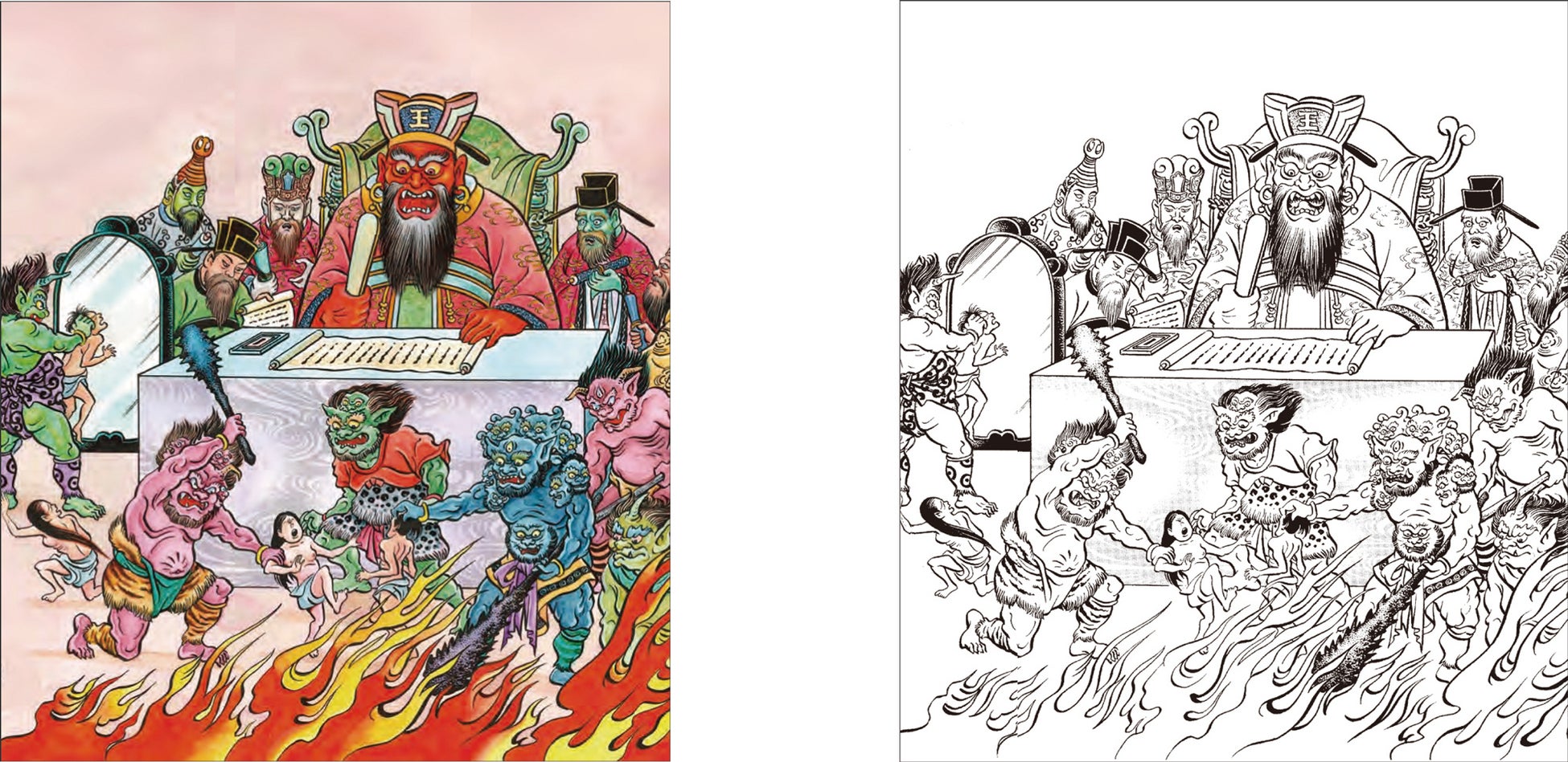 ゲゲゲの鬼太郎をはじめ 妖怪たちの塗り絵も特別収録 水木しげる生誕100周年企画 水木しげるの大人の塗り絵 あの世紀行 1月27日 木 発売 徳間書店のプレスリリース ゲゲゲの鬼太郎をはじめ 妖怪たちの塗り絵も特別収録 水木しげる生誕100周年企画 水木しげるの大人の塗り絵 あの世紀行 1月27日 木 発売 徳間書店のプレスリリース