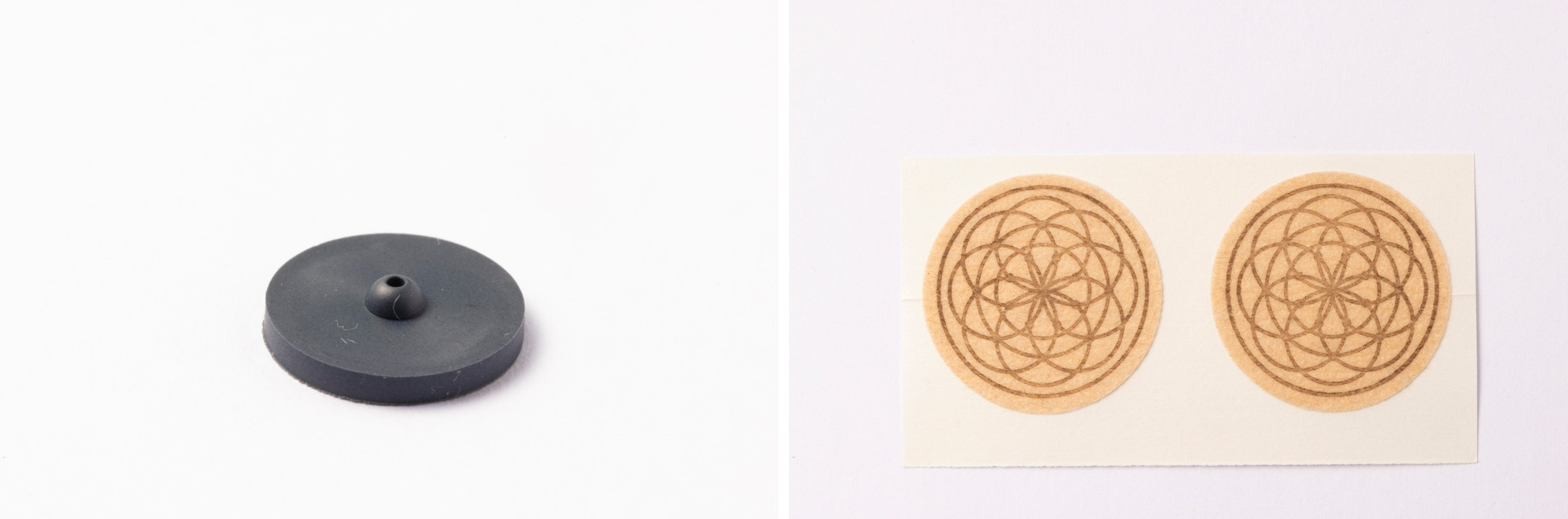 左「ブラックアイナノ」 右「カムナセラミックシール」