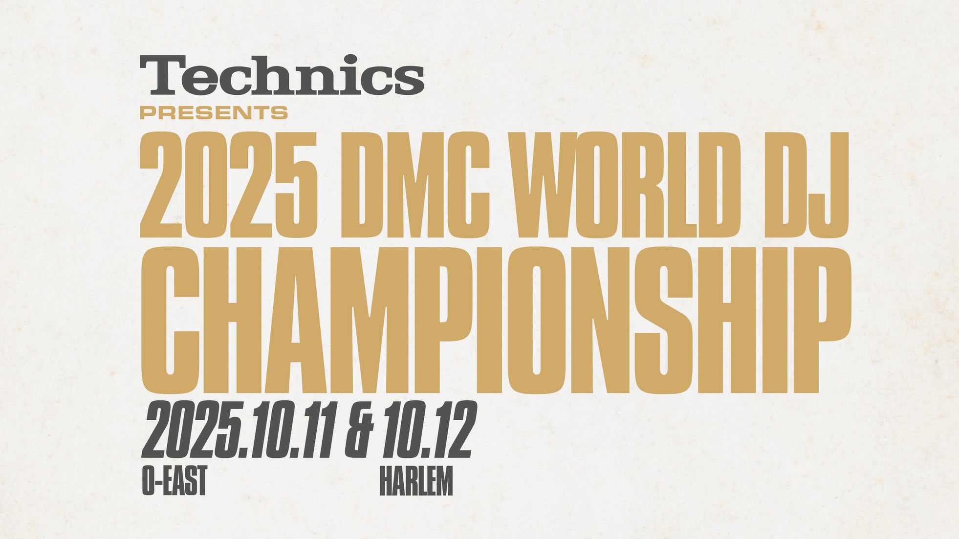 アジア初!世界一のDJを決める大会DMC!世界大会が日本で開催!