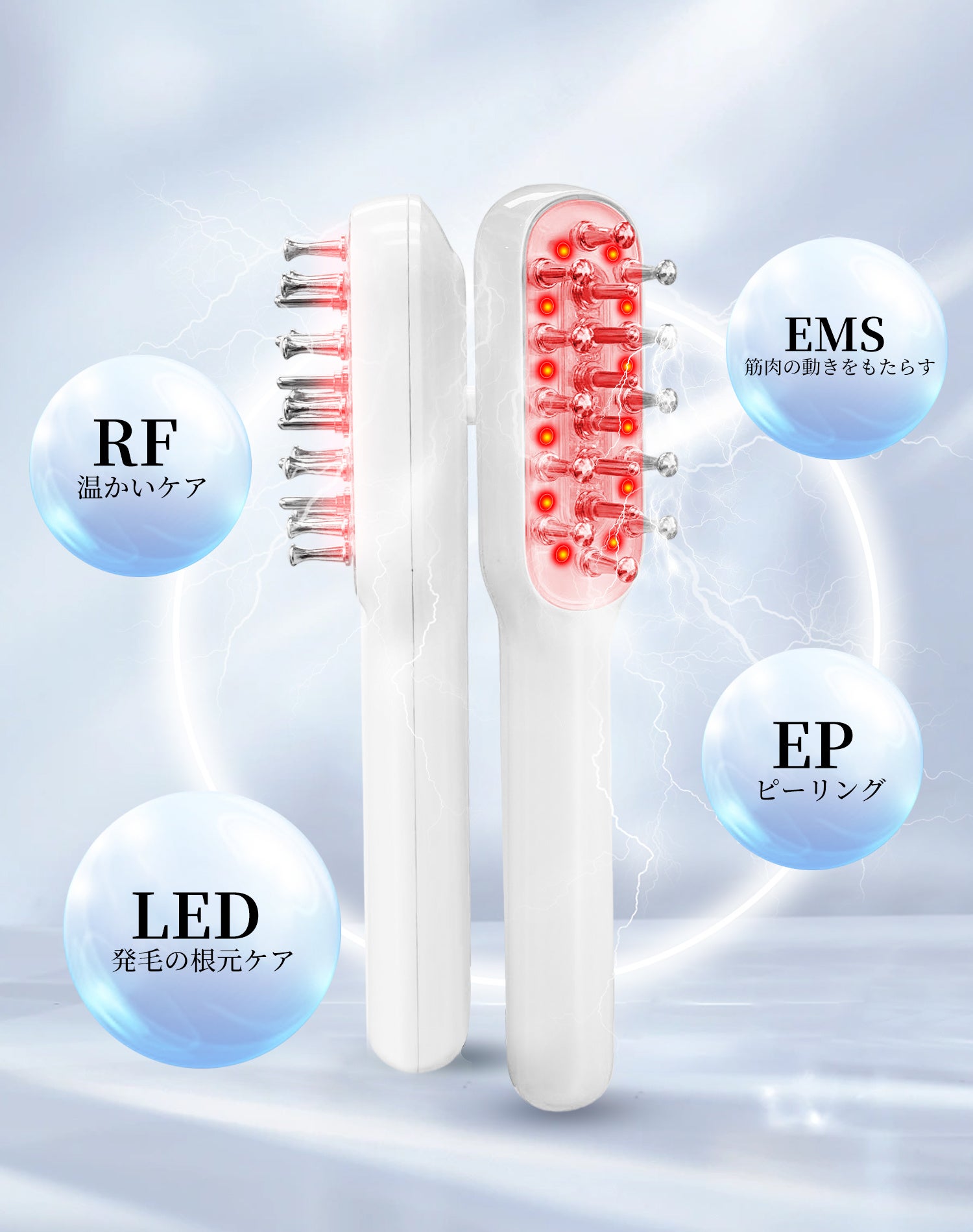 その5分間が、未来の自分を育てる。NiZmir電気頭皮ブラシ | 株式