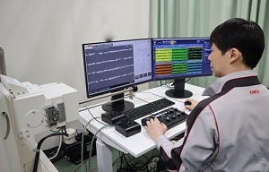 全固体電池信頼性評価試験の様子