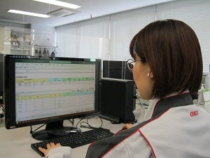 電子部品供給性情報調査の様子