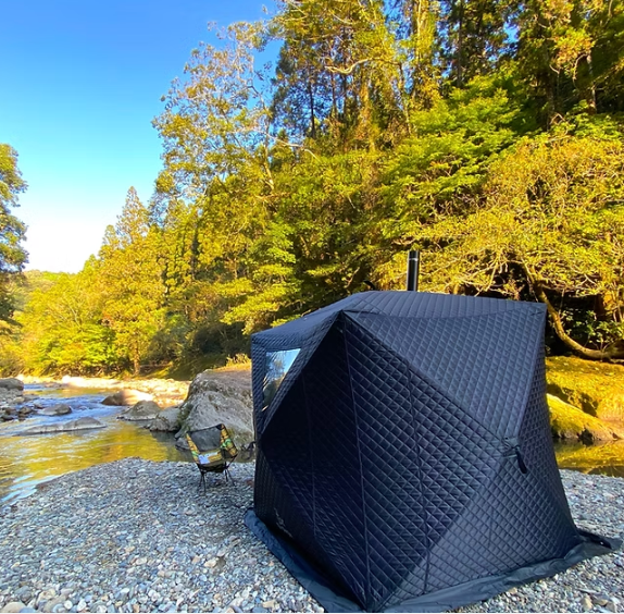 関東 奥多摩 川サウナ】灼熱テントサウナ×天然の川水風呂の極上