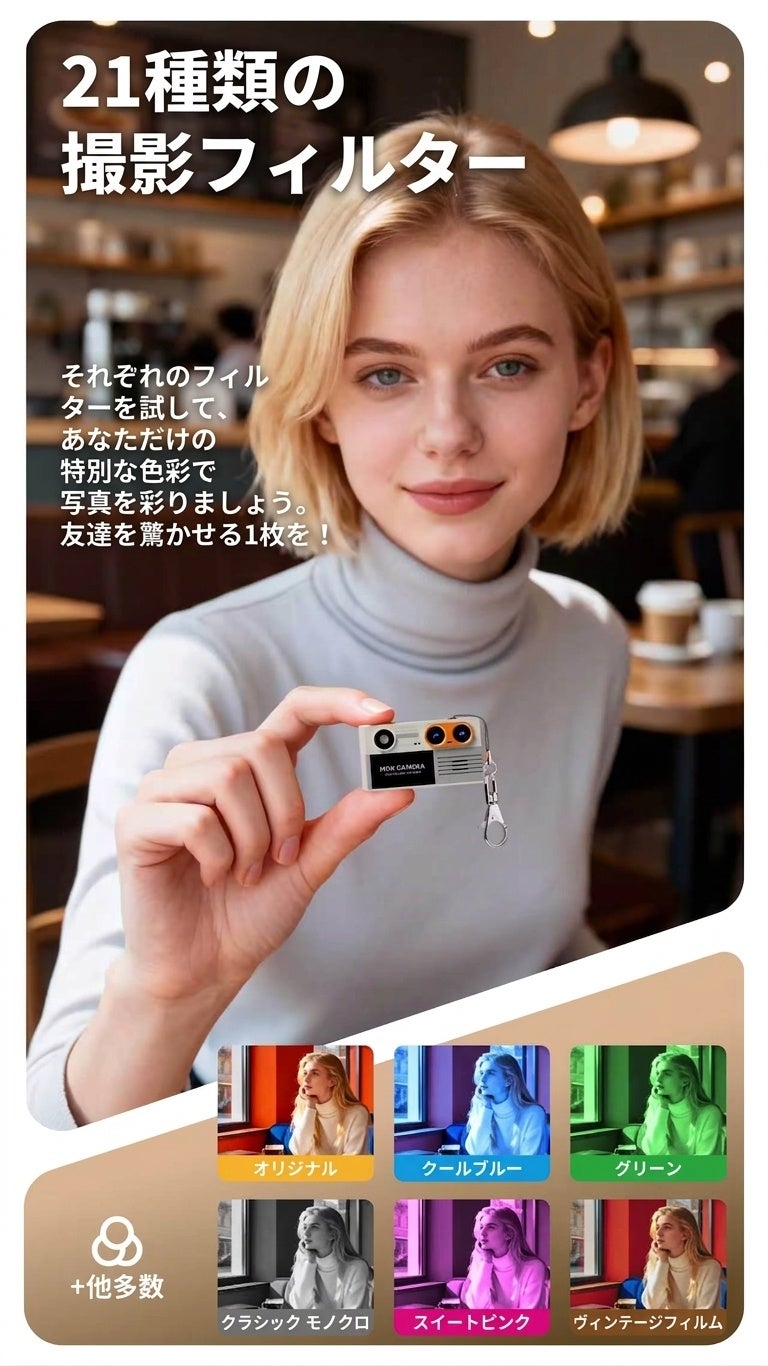 約36gのミニカメラにSONY製CMOSセンサー、最大4K撮影に対応 サンコネクション「ChibiGEAR」シリーズ第3弾がAmazonで発売