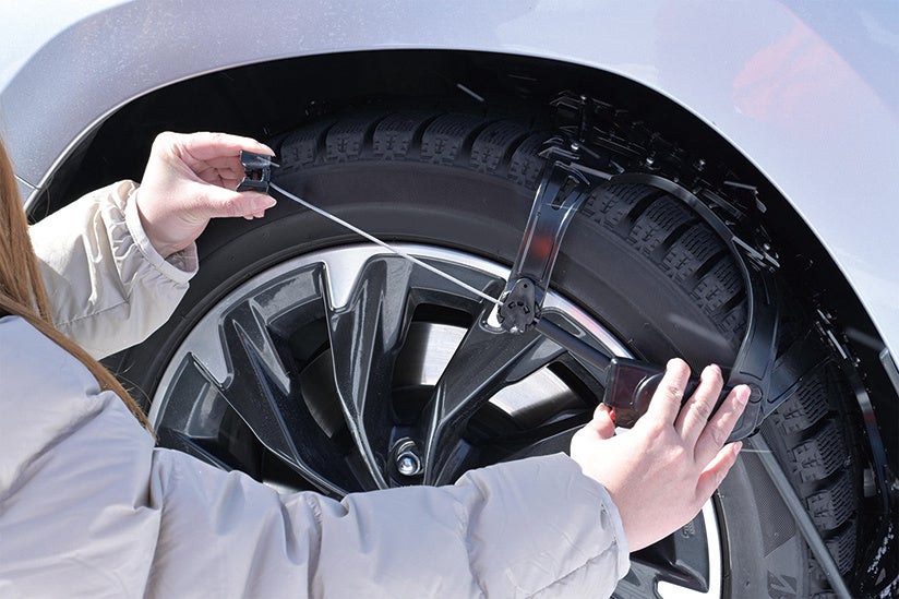 “取り付け簡単” と “乗り心地快適” を両立、国内販売数トップ※の「バイアスロン」シリーズから6年ぶりに非金属タイヤチェーンの新製品発売