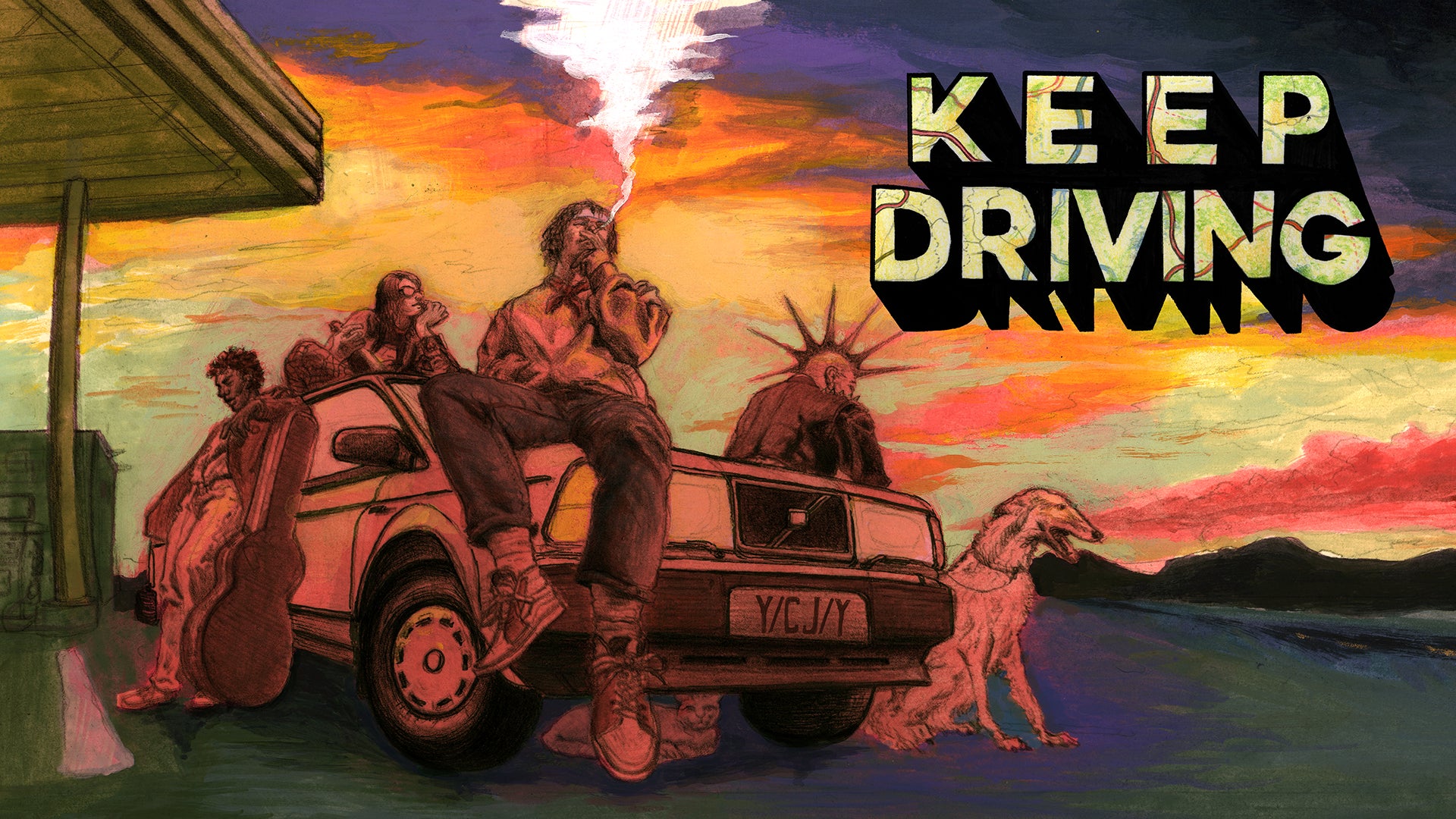 ヒッチハイクRPG『Keep Driving』日本語対応! ヒッチハイクRPG『Keep Driving』日本語対応!