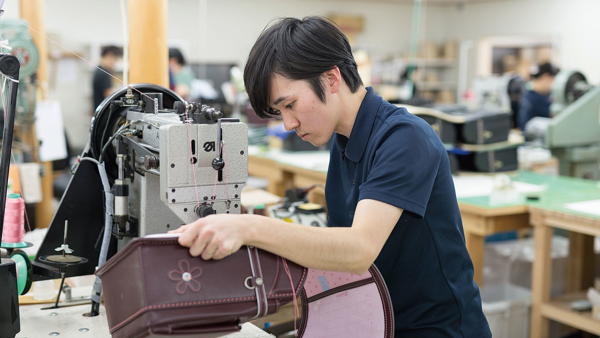 奈良の工房の様子
