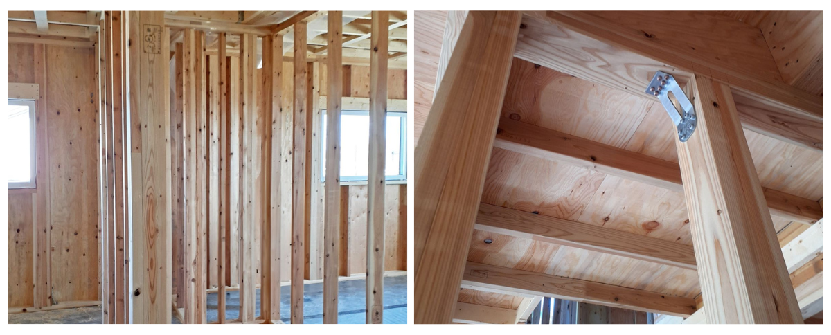 福島県産スギのツーバイフォー材