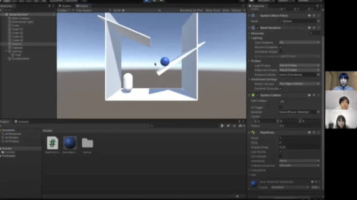 Unityを使った作品の例