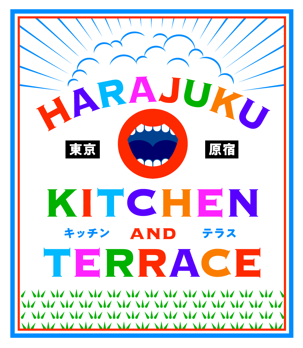 HARAJUKU KITCHEN & TERRACE ロゴ