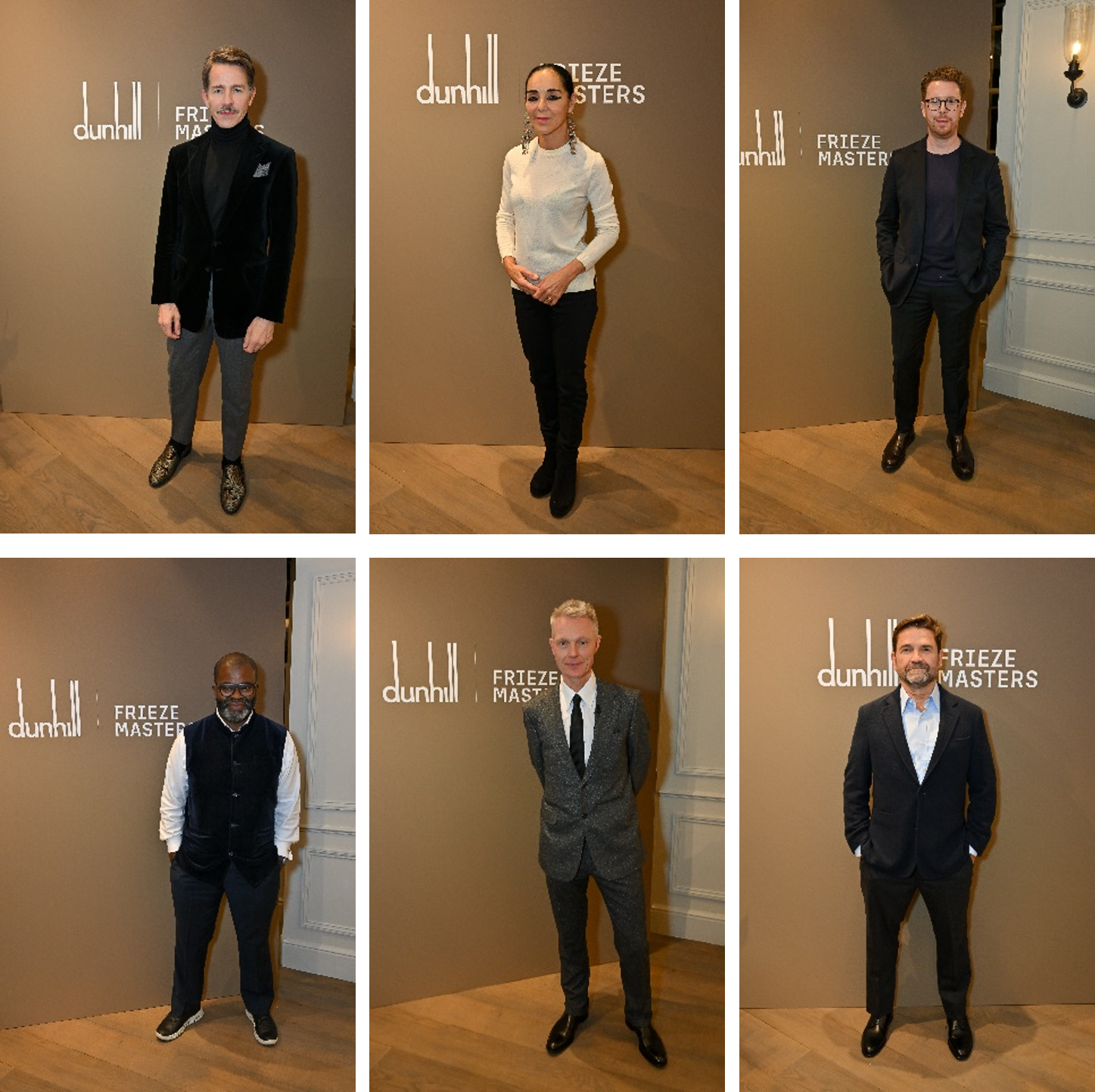 左からサイモン・ホロウェイ、シリン・ネシャット、ニコラス・カリナン博士 ミサン・ハリマン、ティム・マーロウ、ジェイミー・フォバート