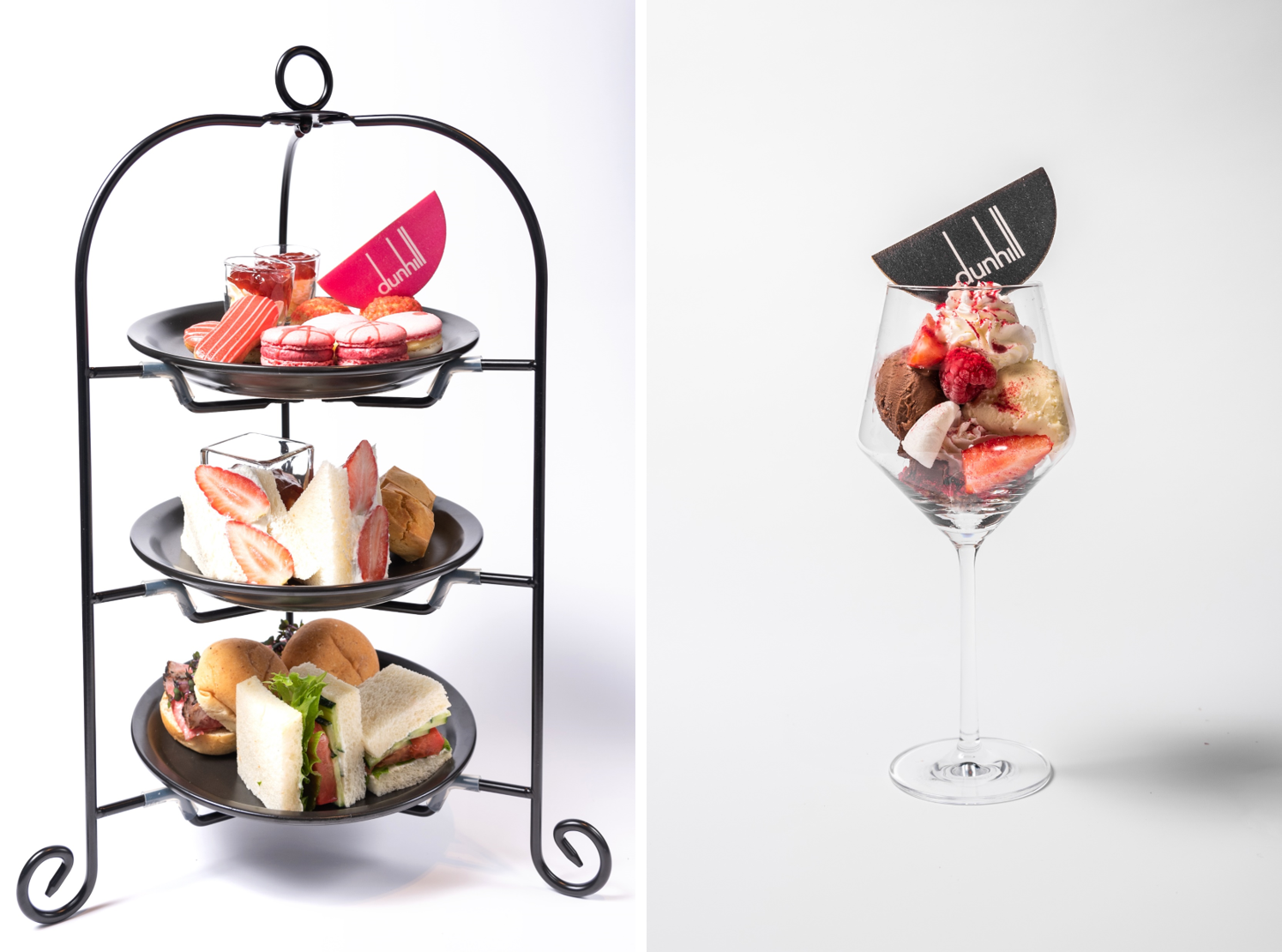 バレンタイン アフタヌーンティー　バレンタイン パフェ