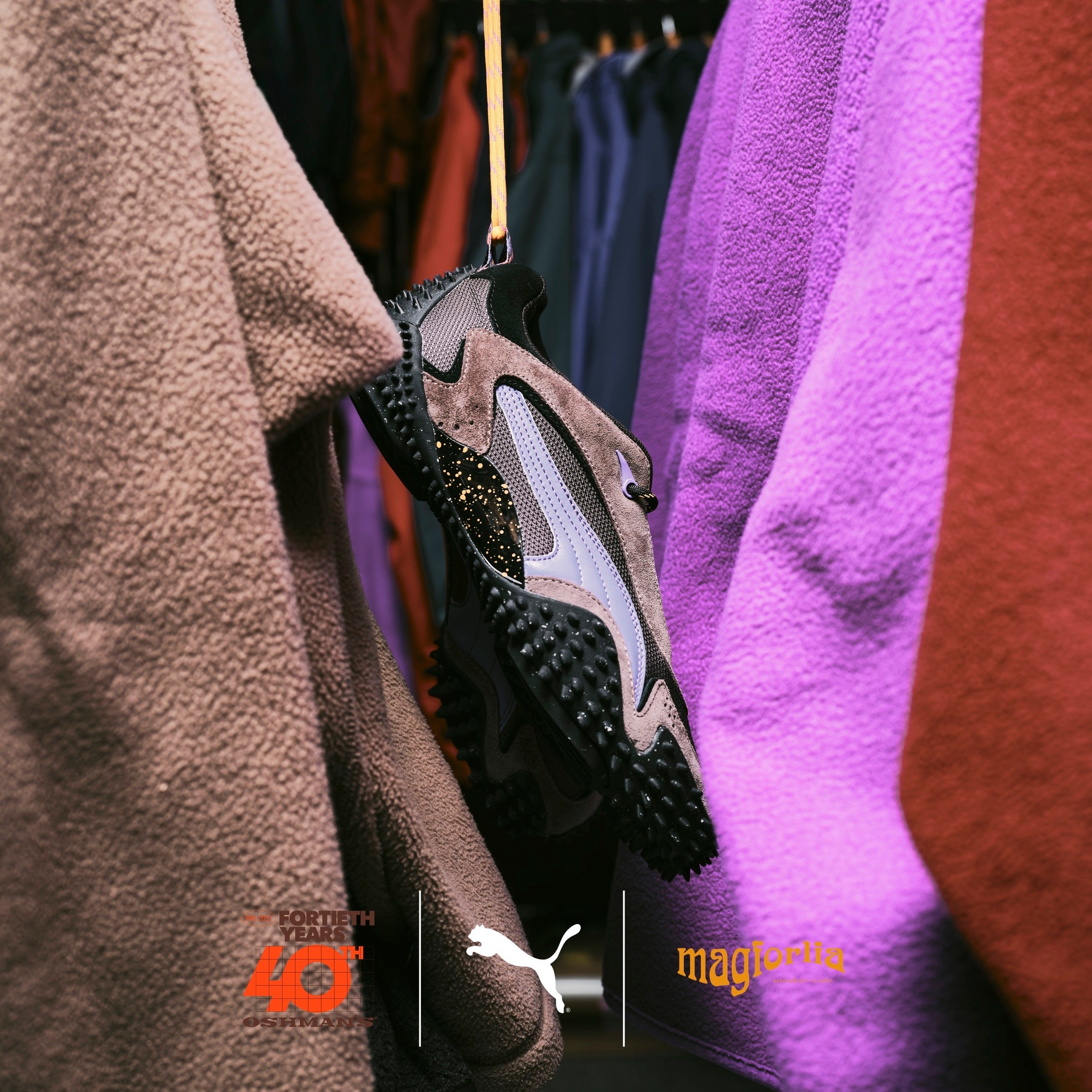 【マモル】 Magforlia 山田氏とコラボしたオッシュマンズ40周年記念モデル PUMA