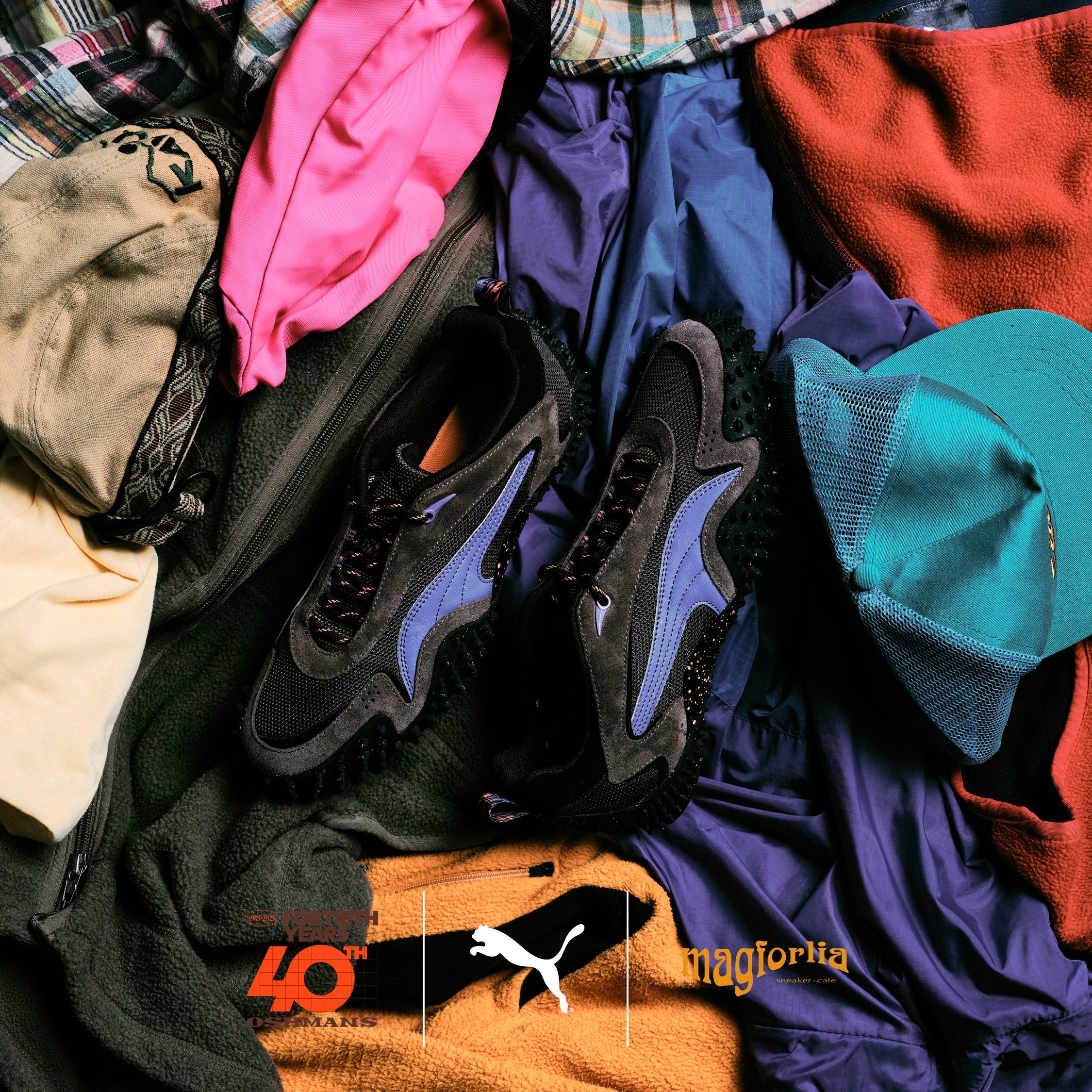 Magforlia 山田氏とコラボしたオッシュマンズ40周年記念モデル PUMA