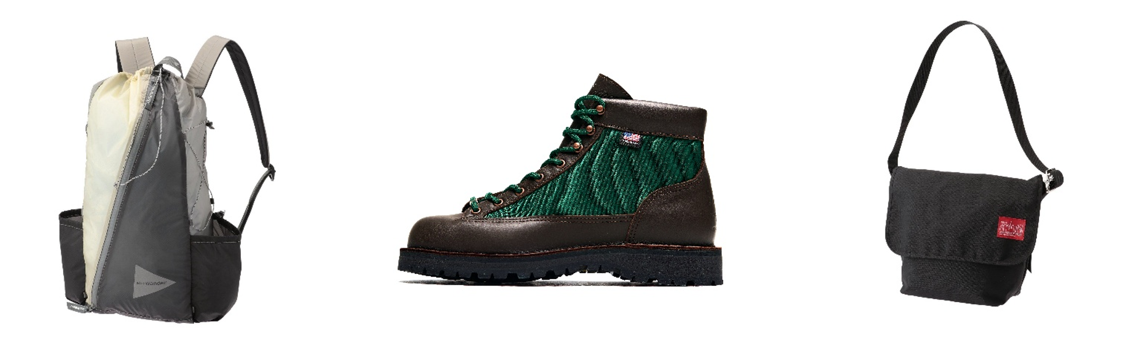OSHMAN'S 40th ANNIVERSARY PROJECT 「and wander」、「Danner