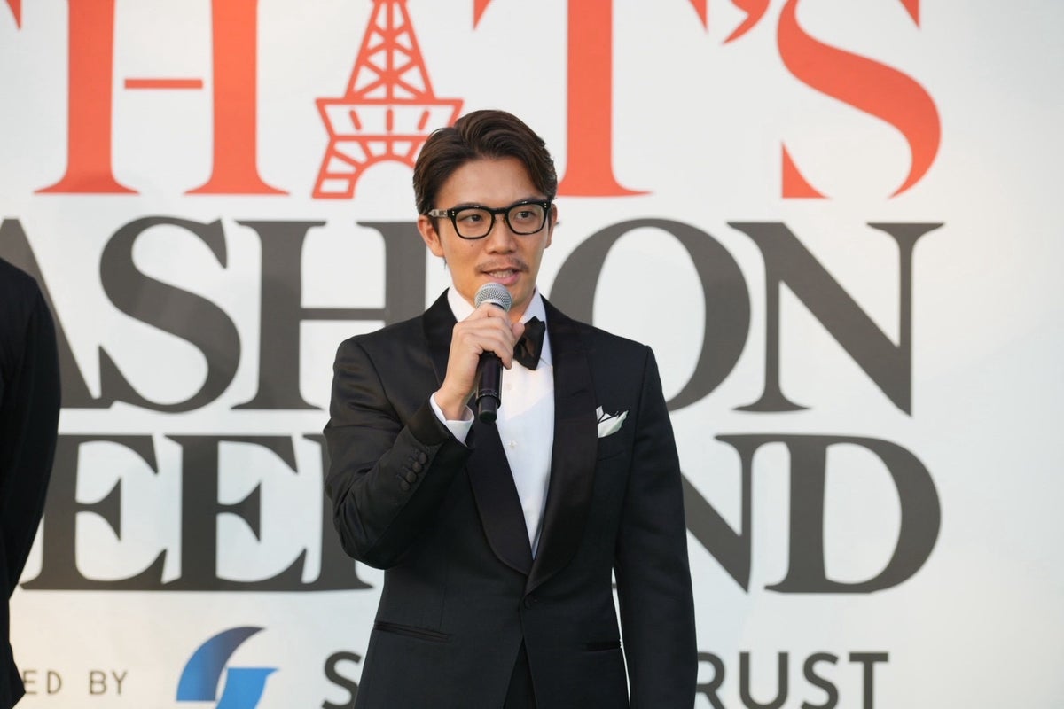 「THAT’S FASHION WEEKEND 2026」のグリーンカーペット・セレモニーに センス・トラスト今中康仁社長と糸井嘉男さんが登壇