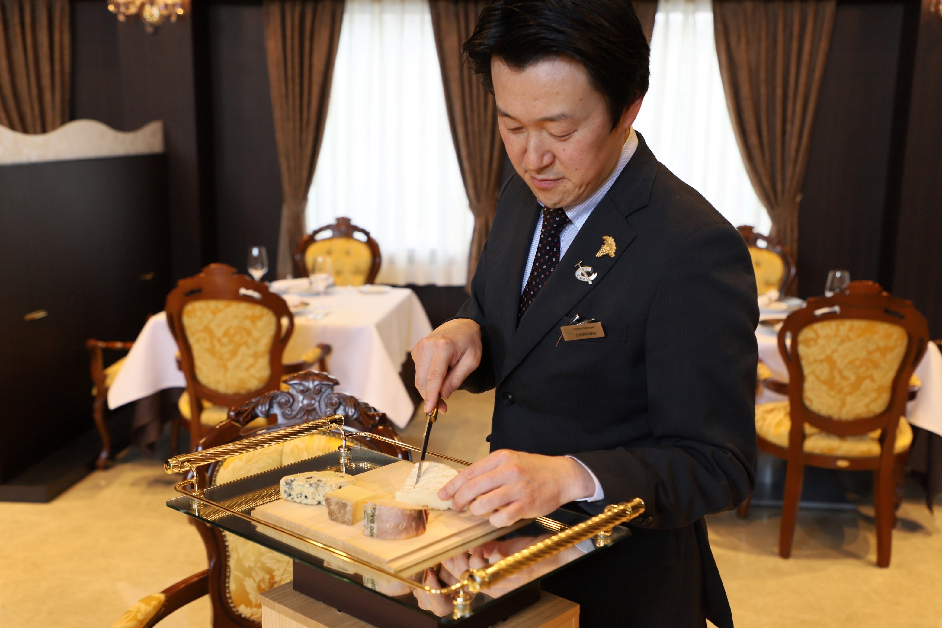 LA PALME D’OR 総支配人 切原 真太郎