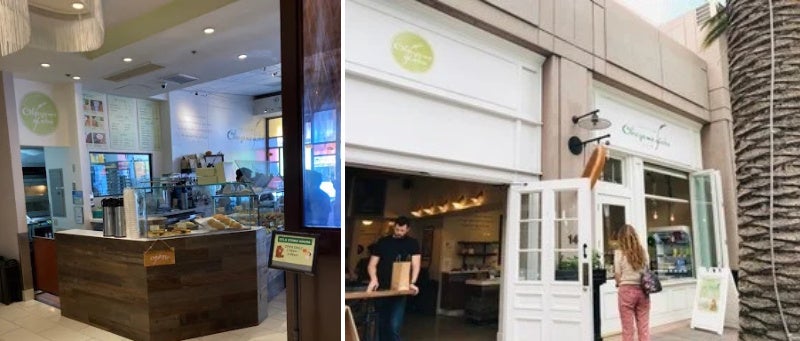 （左：カリフォルニア州アナハイム店　　　右：カリフォルニア州ロサンゼルス・ダウンタウン店）