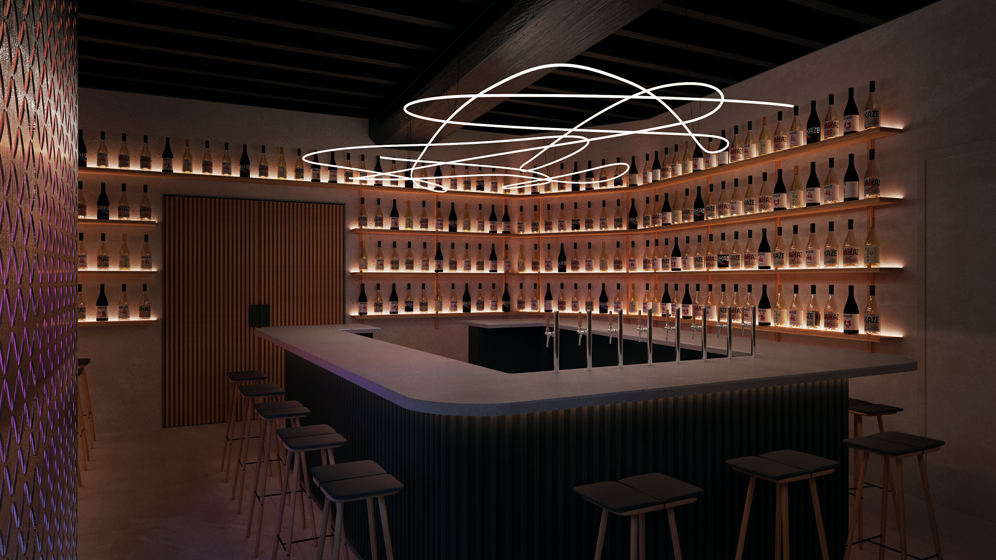 WAKAZE PARIS内観イメージ図