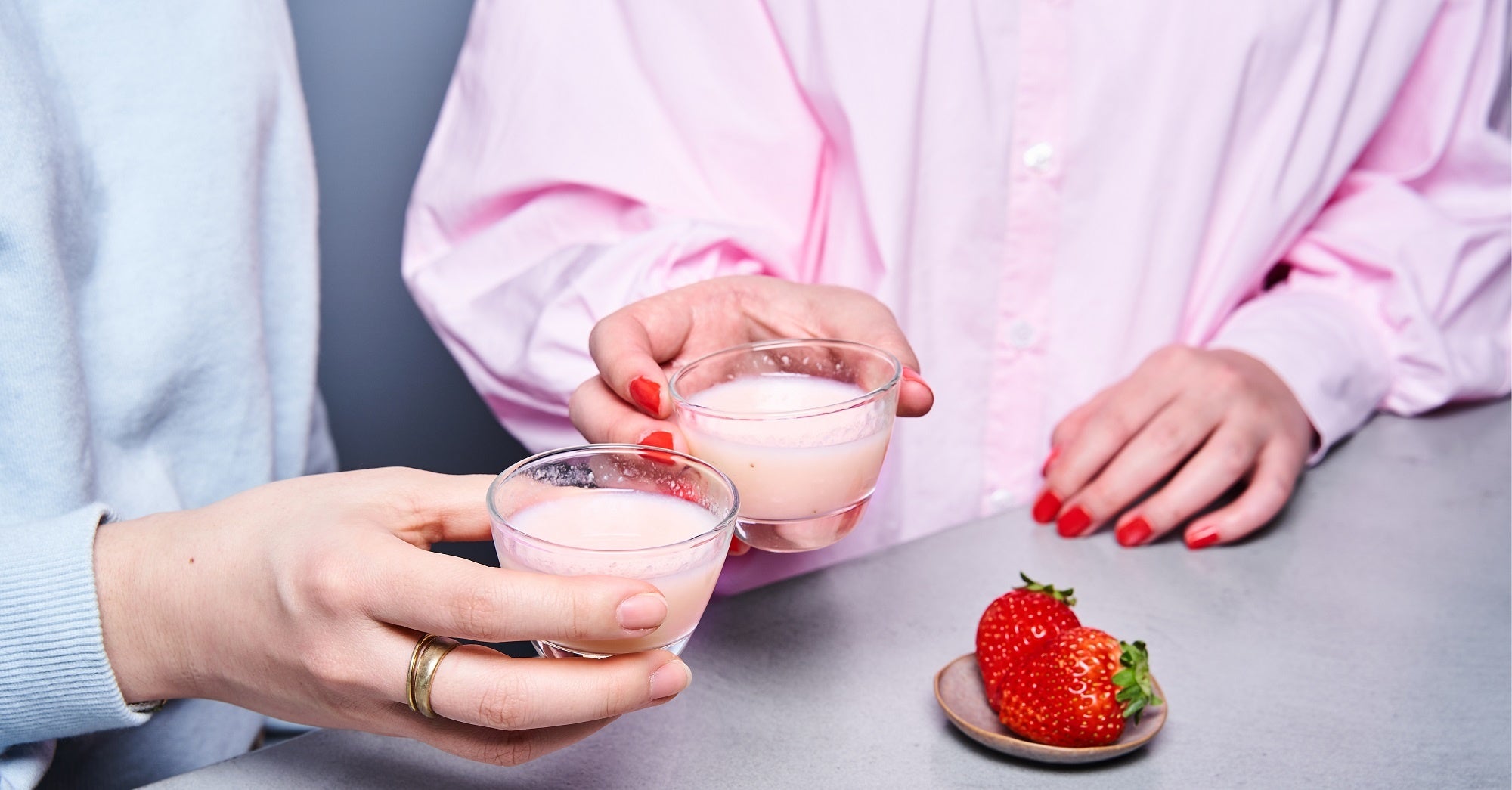 いちご2倍！春を感じるクラフトどぶろく『三軒茶屋のどぶろく