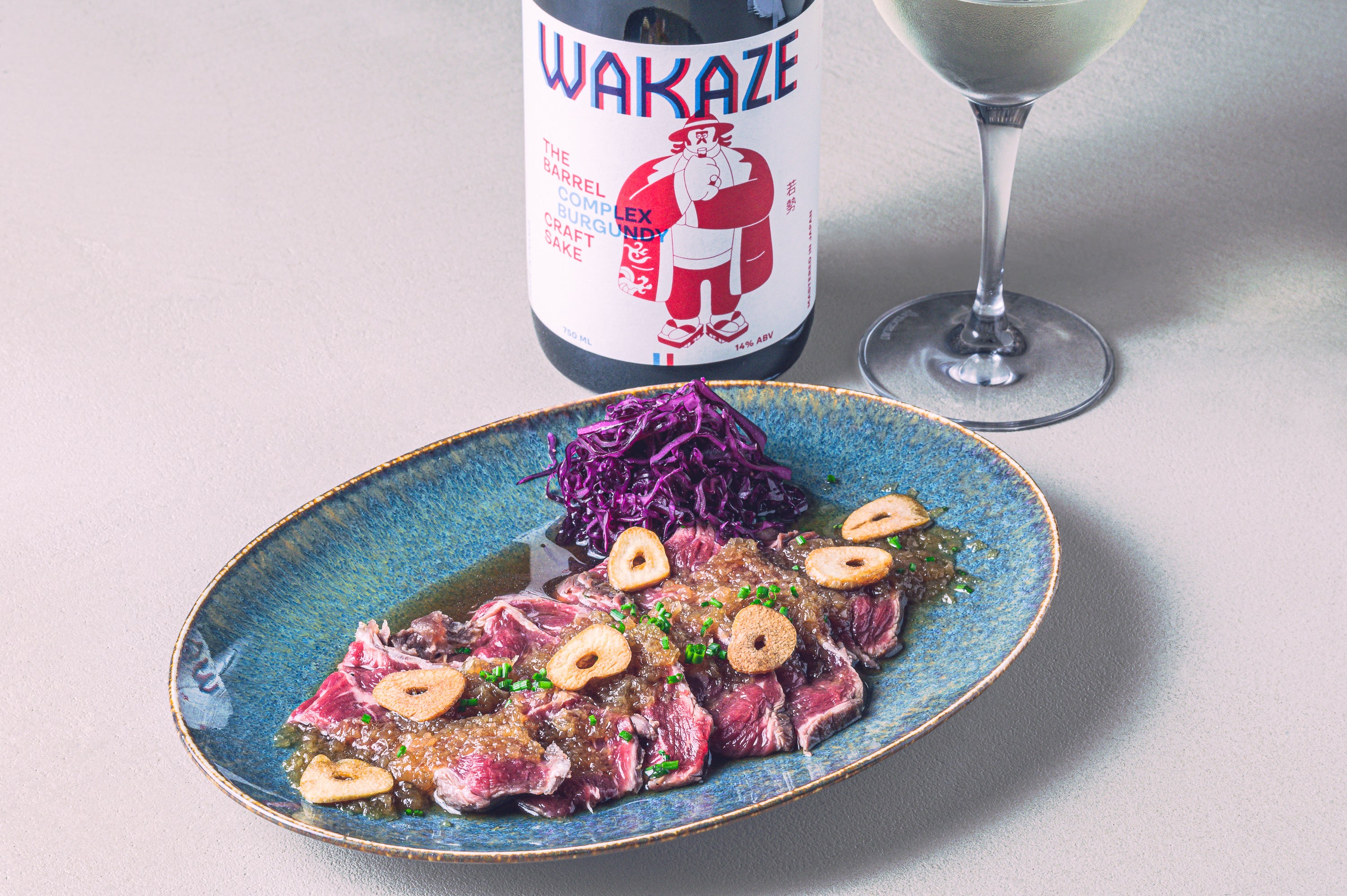 Tataki de rôti de boeuf  à la sauce ponzu　ローストビーフ