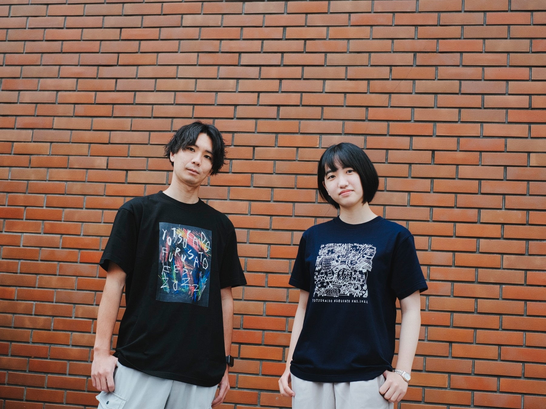 障がい者施設とコラボレーションしたチャリティTシャツ