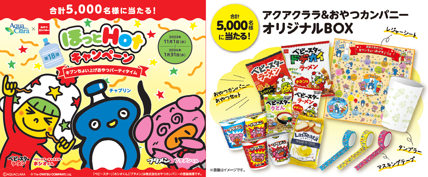 アクアクララ会員限定！冬のプレゼントキャンペーンを実施アクアクララ