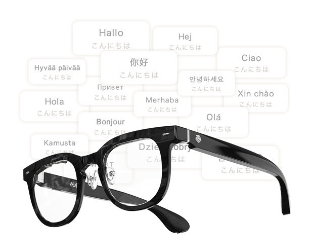 日本初上陸！】日常に、見えない知性を。次世代型AIグラス「Halliday