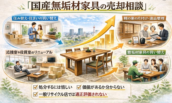千葉県で「飛騨産業(キツツキマーク)家具の買取強化」を開始|購入10 千葉県で「飛騨産業(キツツキマーク)家具の買取強化」を開始|購入10