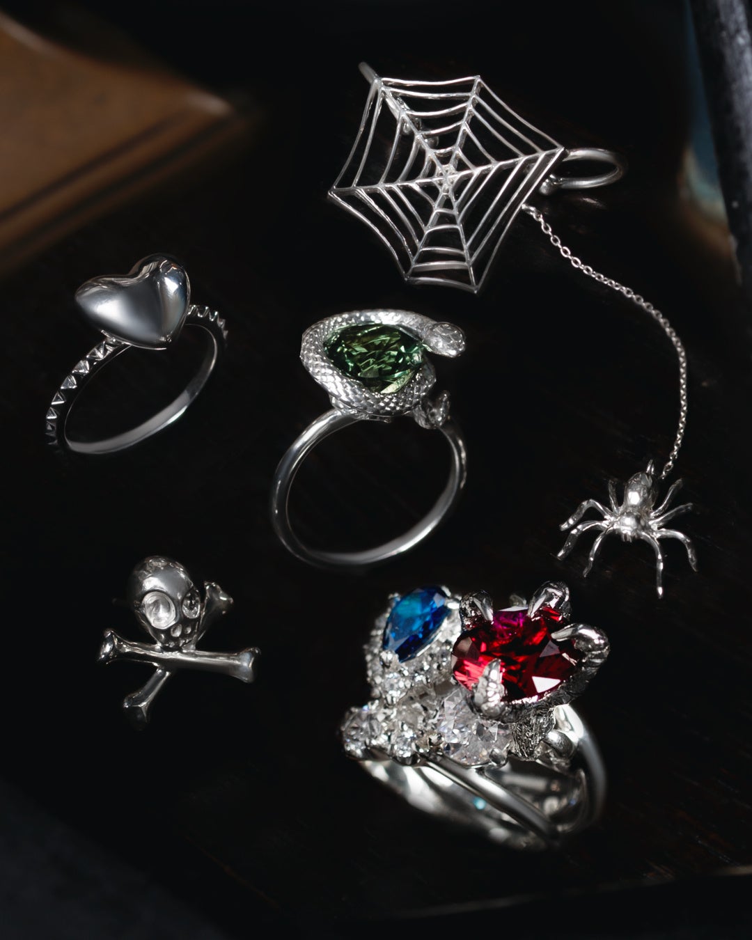【e.m.WEBSHOP】【e.m.名古屋店】【e.m.福岡岩田屋店】にてミステリアスなモチーフジュエリーが揃う期間限定イベント【e.m.LAB”Nuit Étrange”】開催