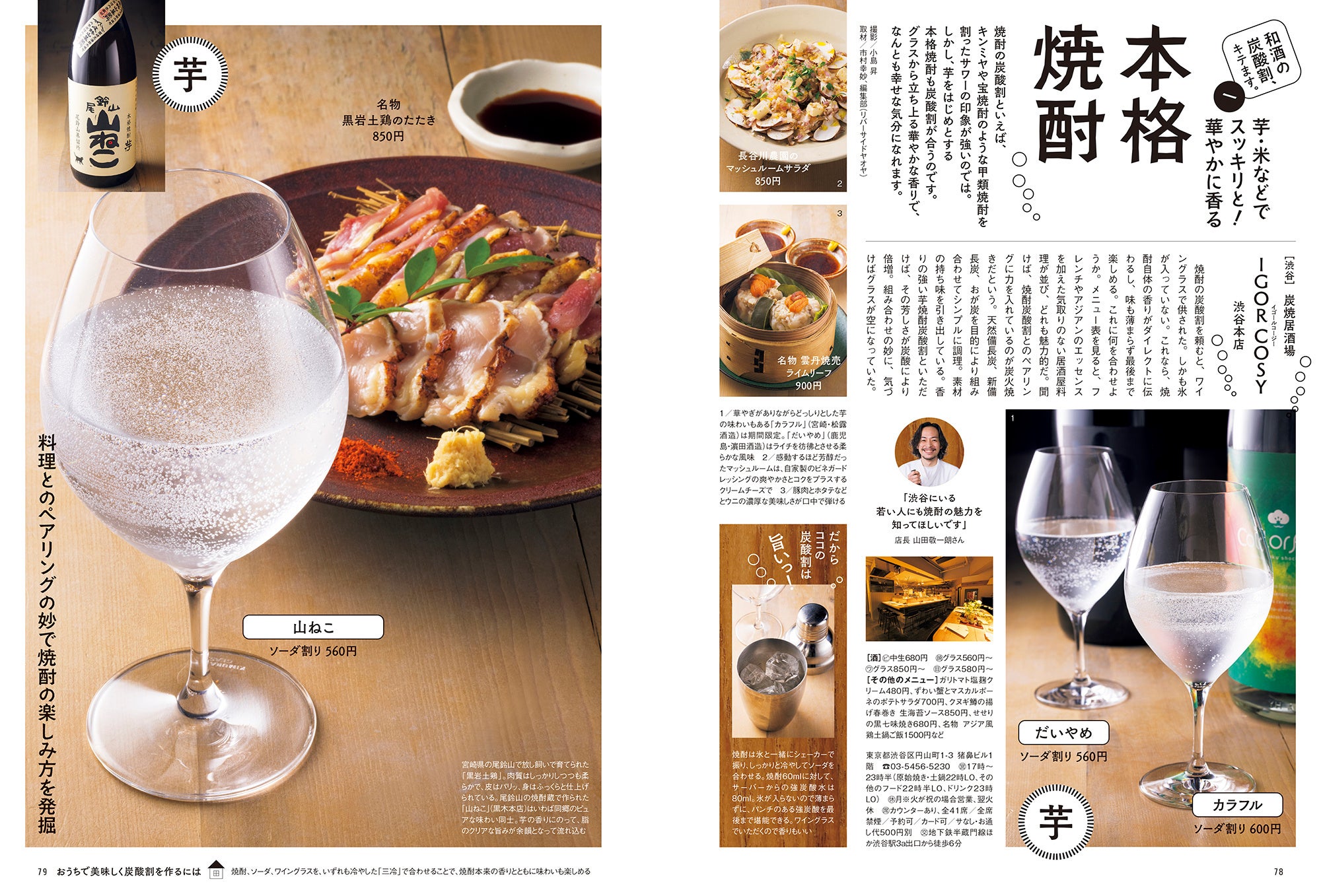 おとなの週末 2022年5月号「和酒の炭酸割、キテます。」