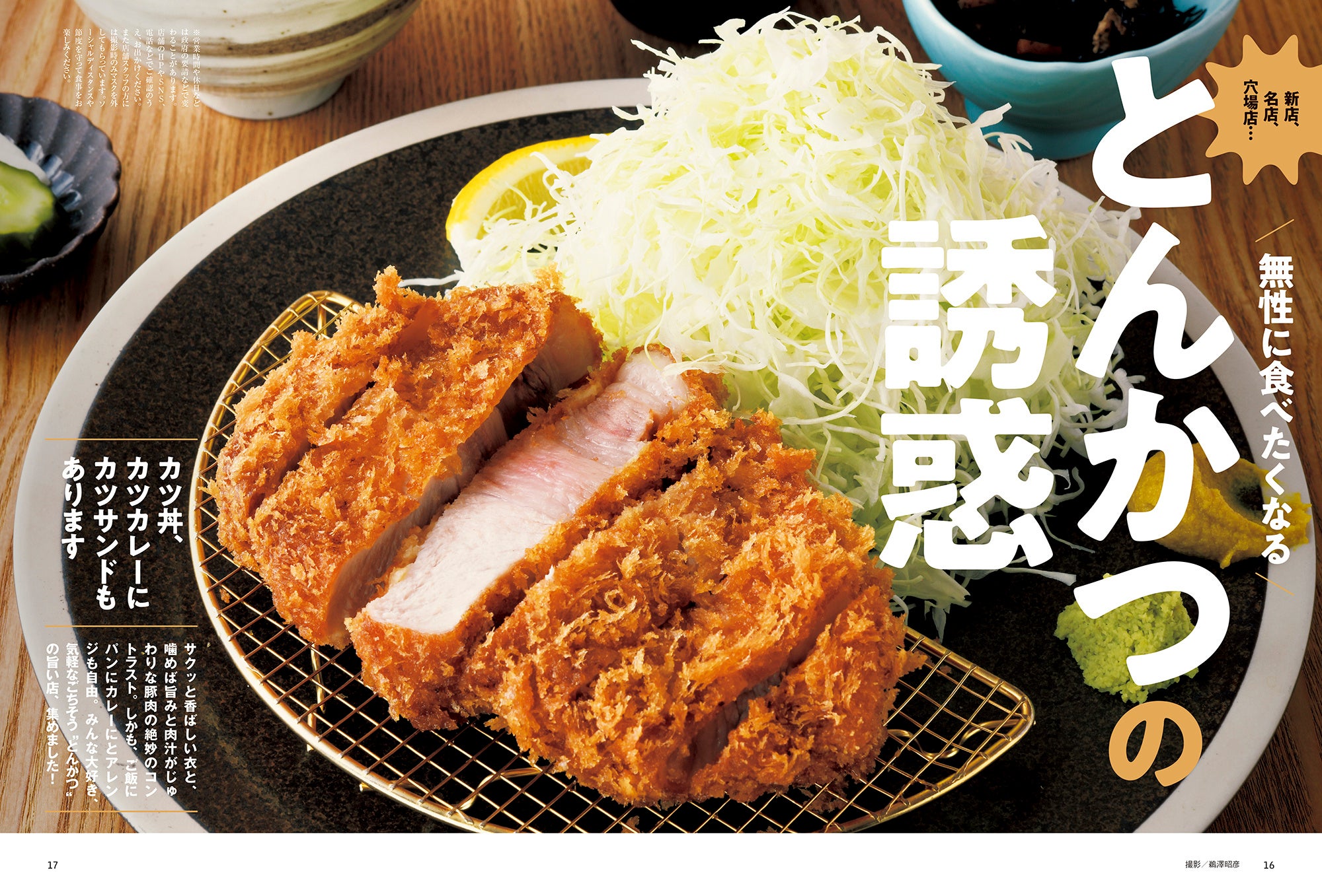 おとなの週末 2022年11月号「とんかつの誘惑」